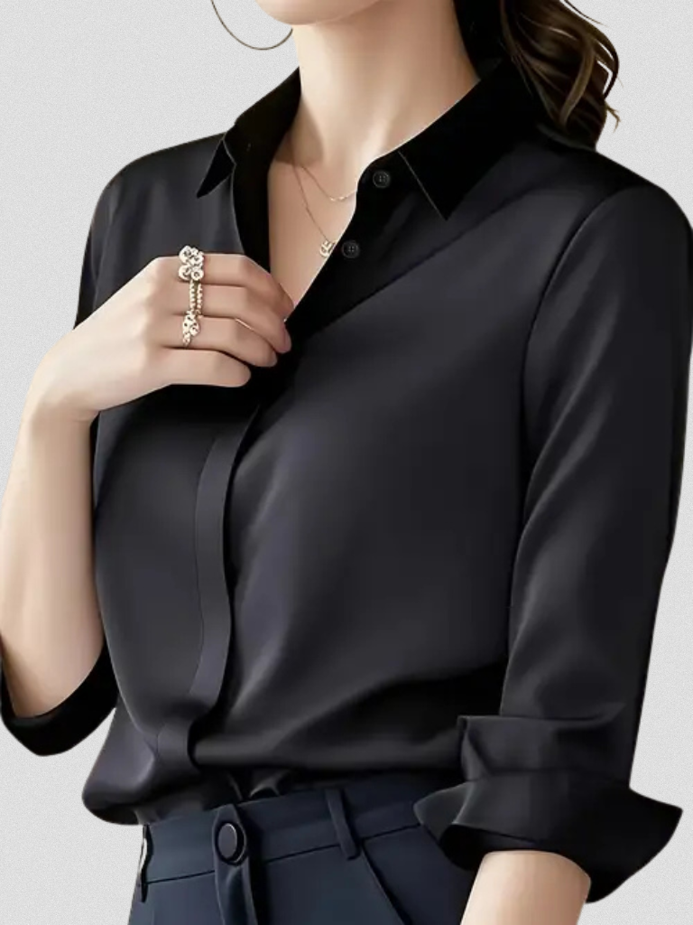 Grace™ Satin-Look Blouse