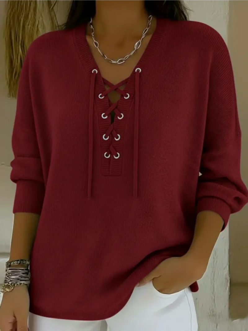 Grace™ - Sweater with Lace Closure