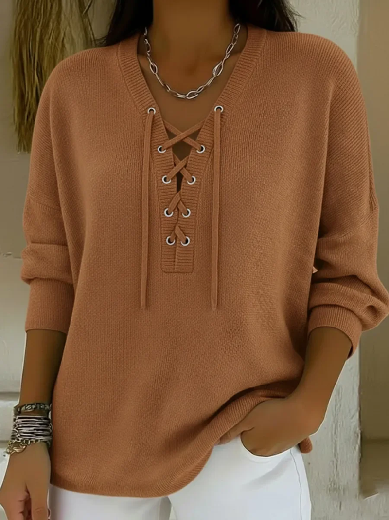 Grace™ - Sweater with Lace Closure