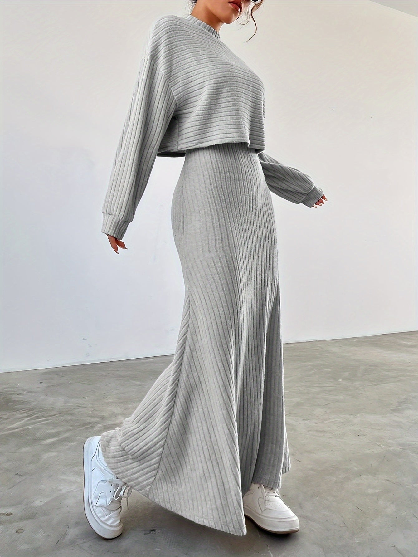 Grace™ | Casual Dress for Women + Free Sweater