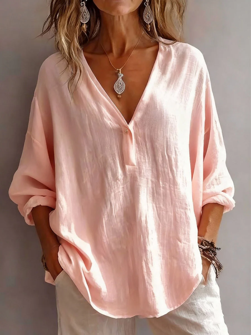 Grace™ - Blouse with V-neck