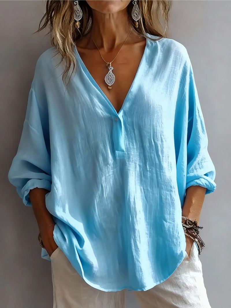 Grace™ - Blouse with V-neck