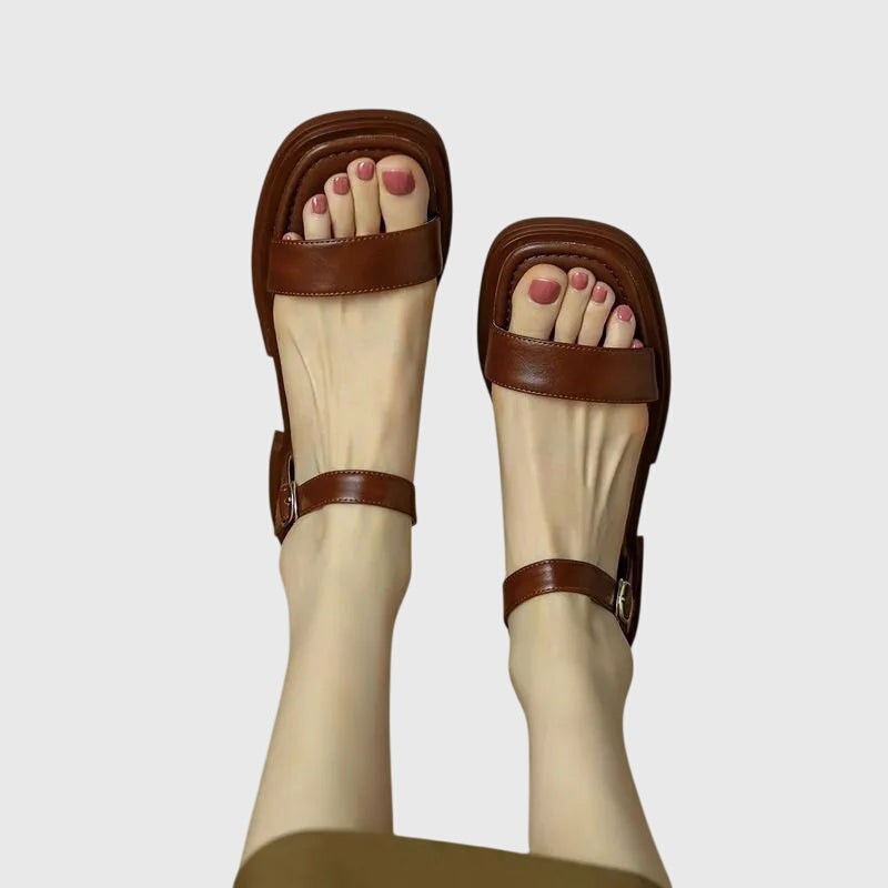 Grace™ | Orthopedic Leather Sandals