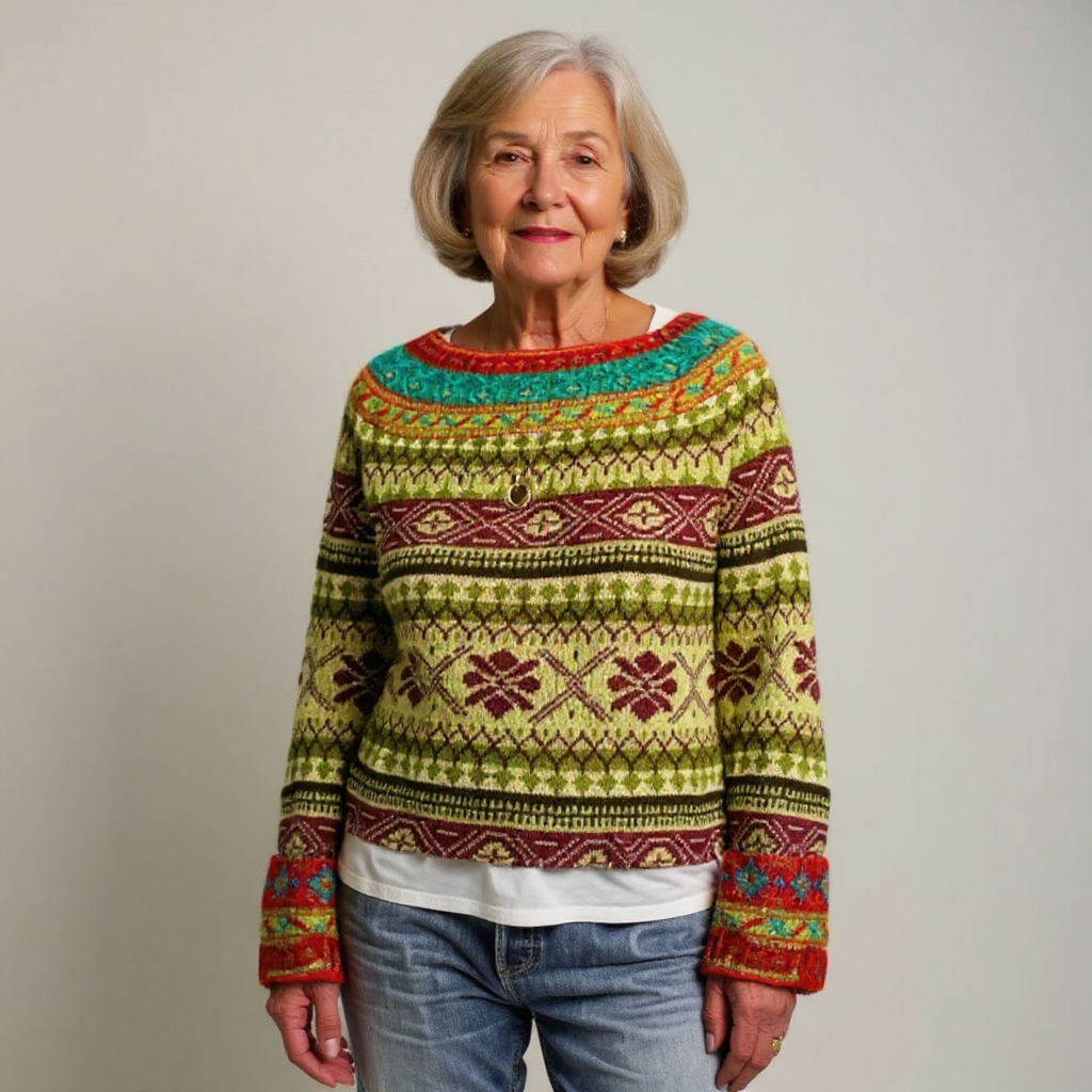 Grace™ | Vintage Icelandic Jumper