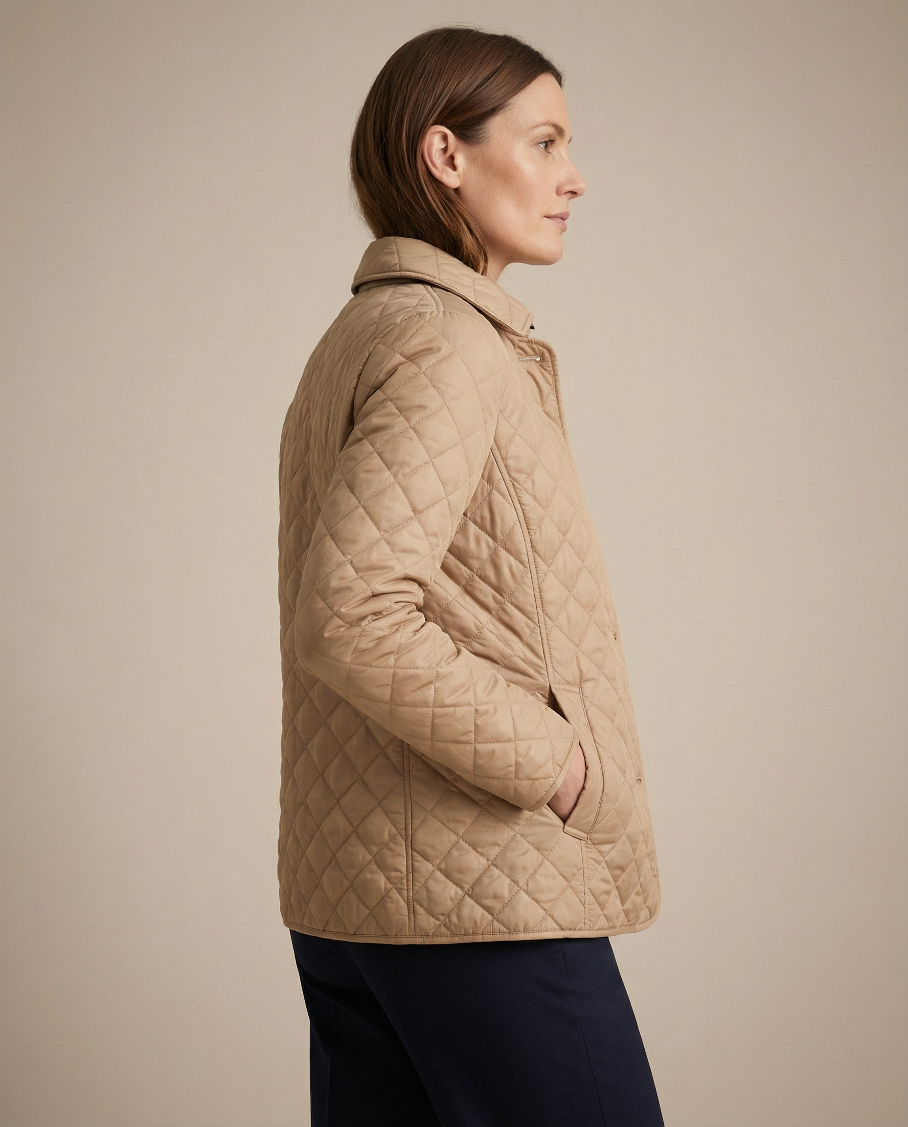 Grace™ - Quilted Button Up Jacket