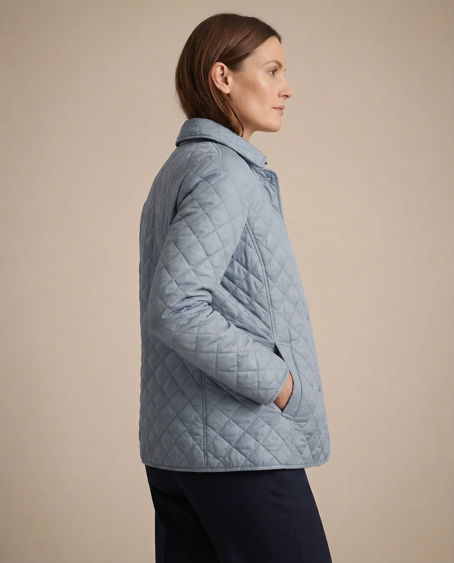 Grace™ - Quilted Button Up Jacket
