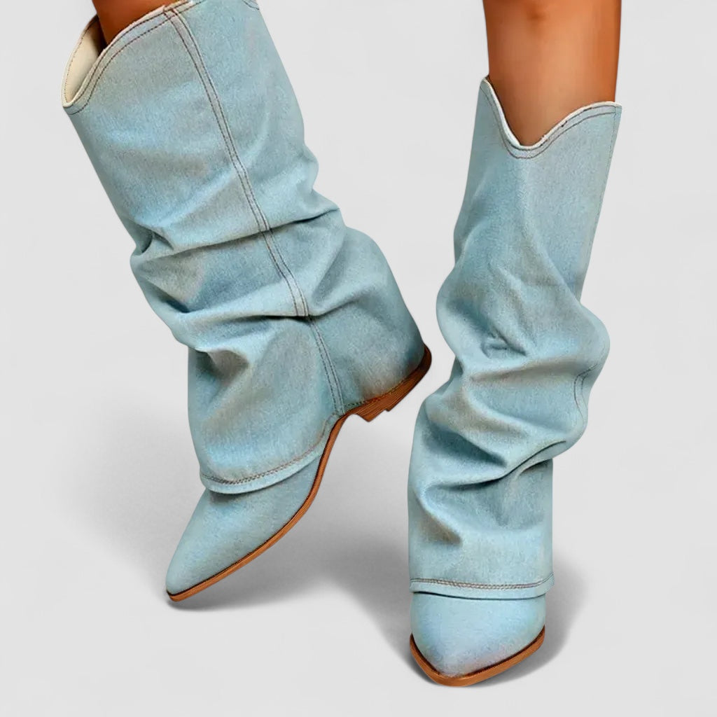 Grace™ | Denim Boots