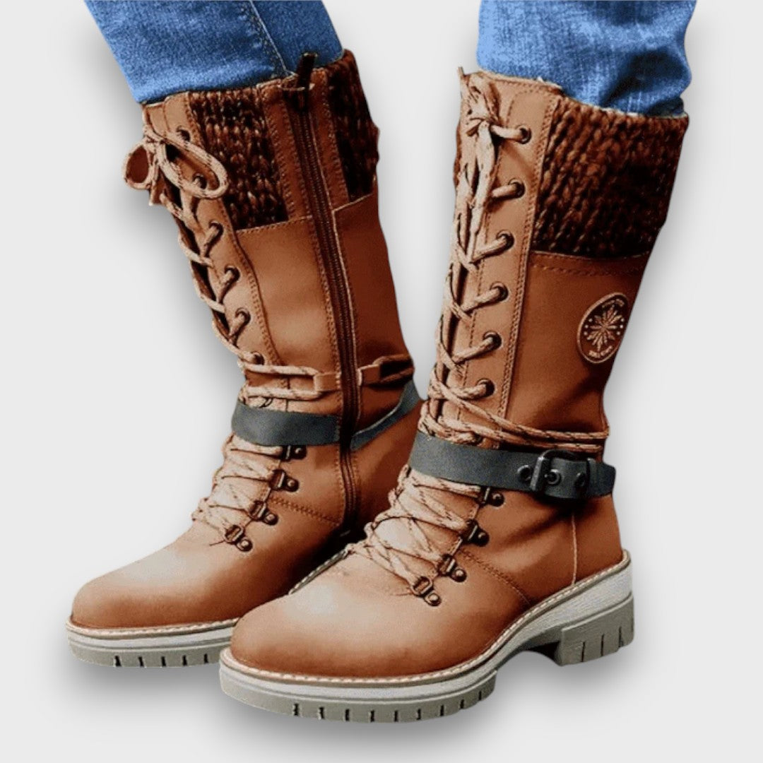 Grace™ - Weatherproof Lace-Up Winter Boots