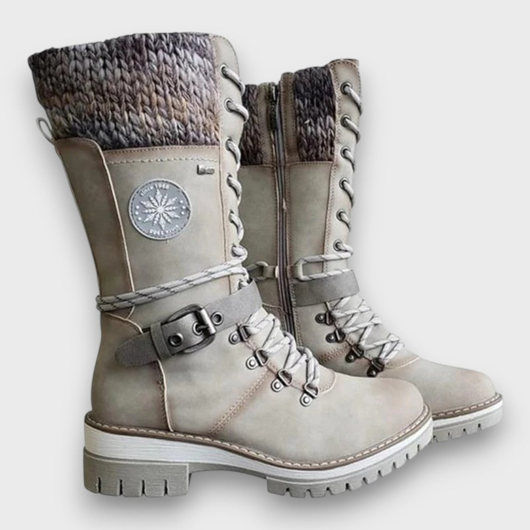Grace™ - Weatherproof Lace-Up Winter Boots