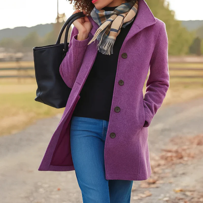 Grace™ - Elegant soft trench coat