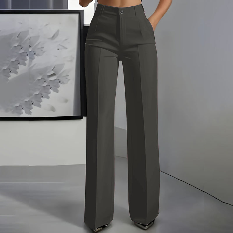 Grace™ - Elegant women's high-waisted trousers