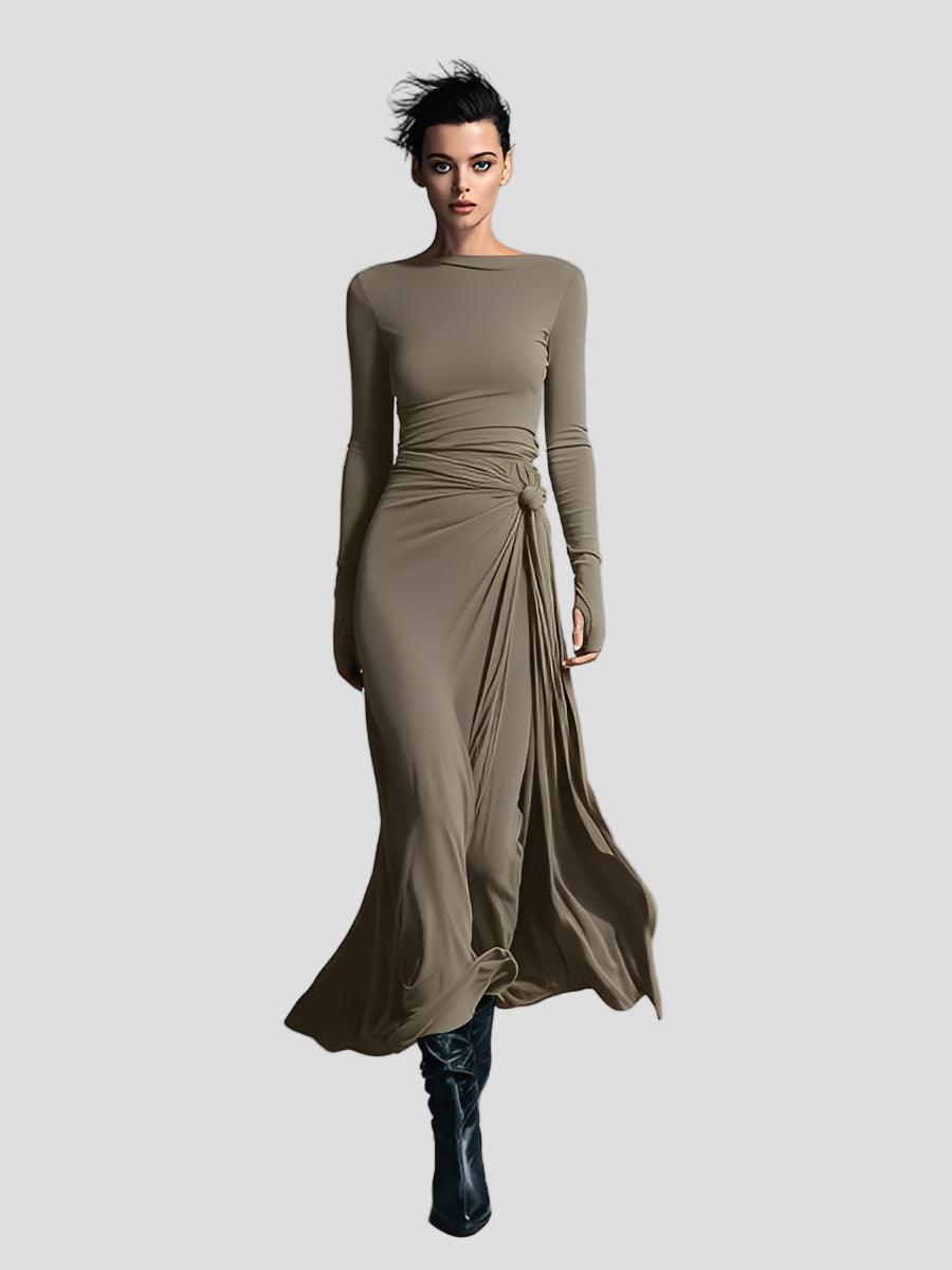 Grace™ - Elegant Dress Made of Stretch Fabric with Shaping Effect