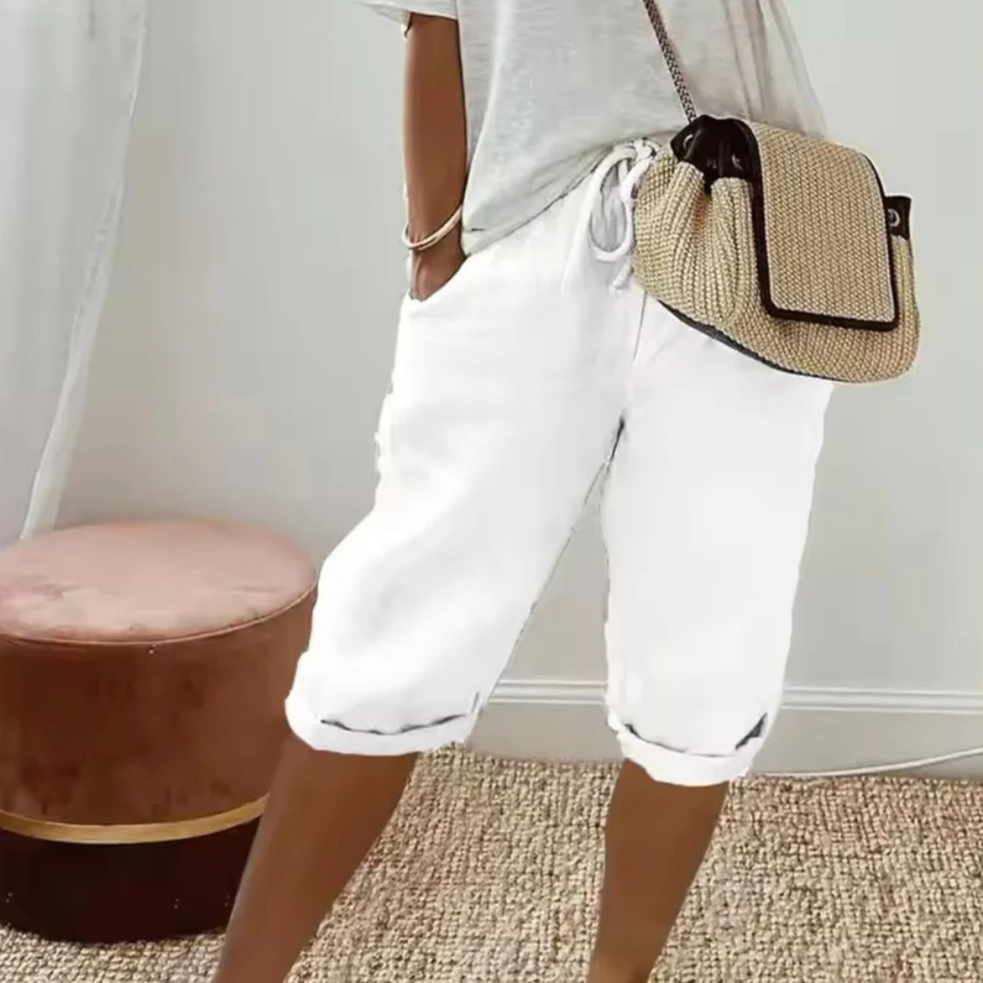 Grace™ - Soft Tailored Capri Shorts