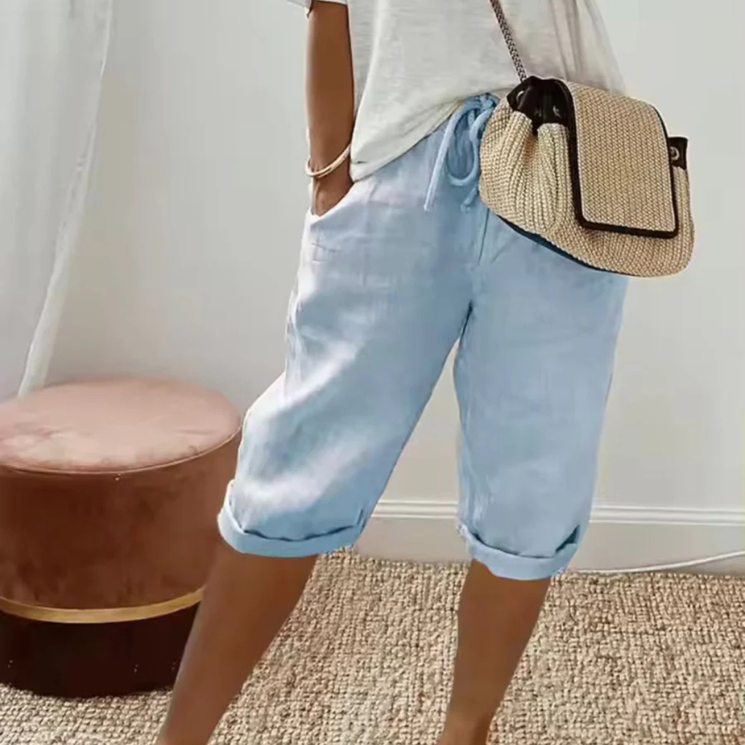 Grace™ - Soft Tailored Capri Shorts