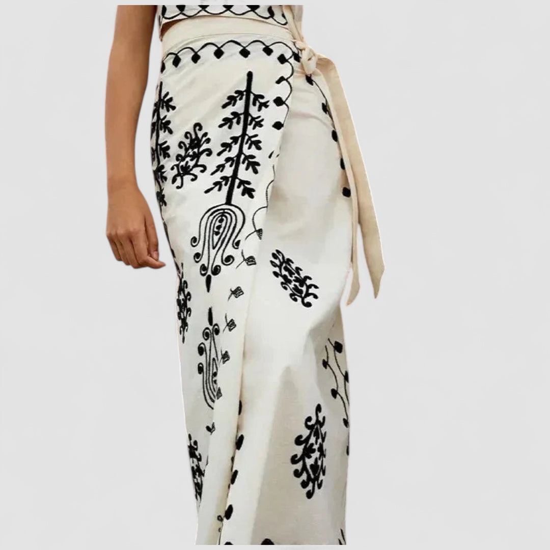 Grace™ | Camilla - Printed Top and Skirt