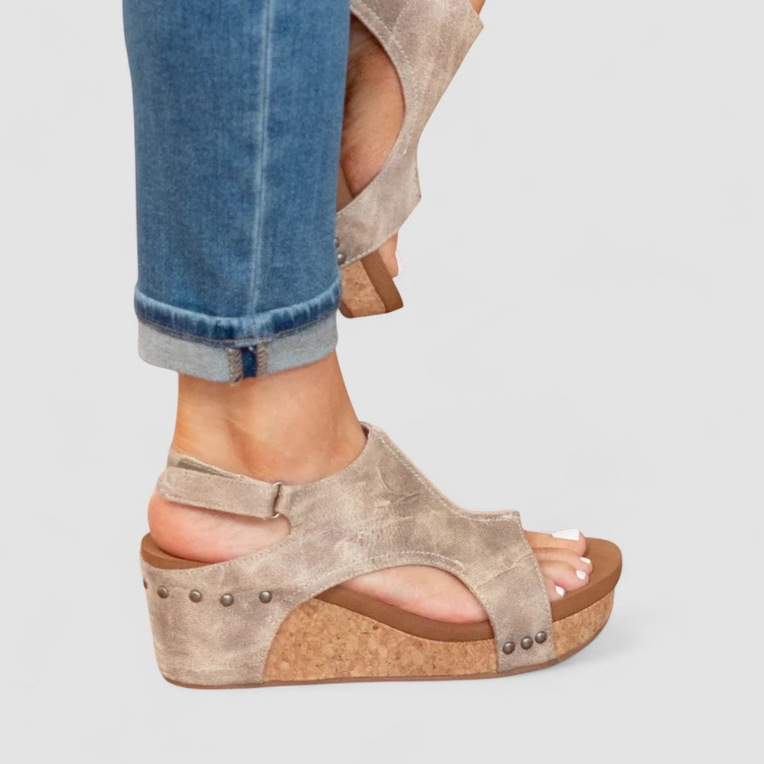 Grace™ | Faux Leather Heeled Shoes