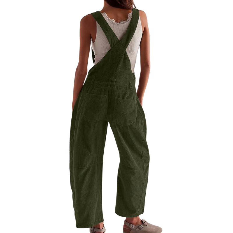 Grace™ - Stylish Barrel Wide Leg Overall Jumpsuit
