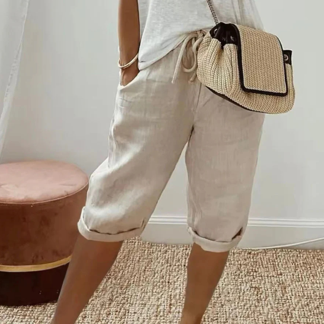Grace™ - Soft Tailored Capri Shorts