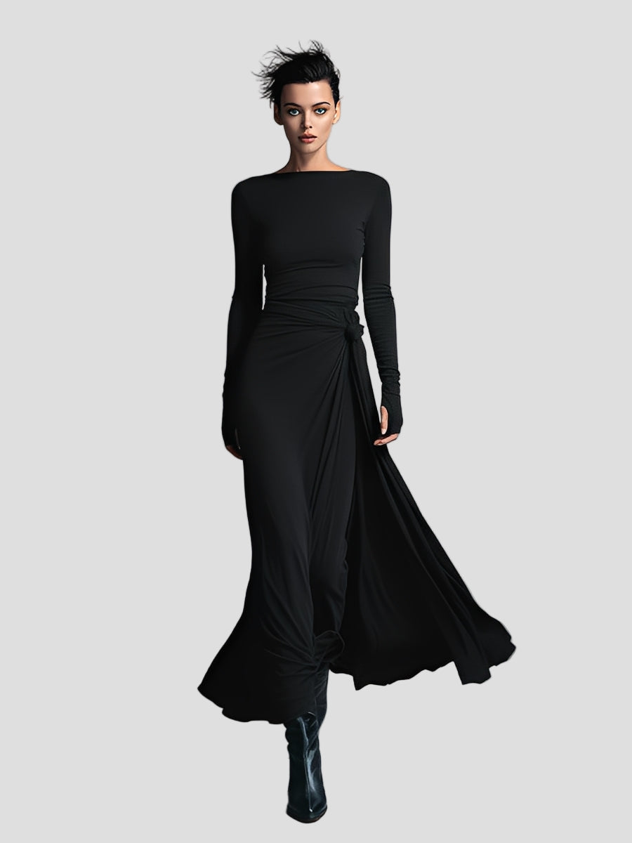 Grace™ - Elegant Dress Made of Stretch Fabric with Shaping Effect