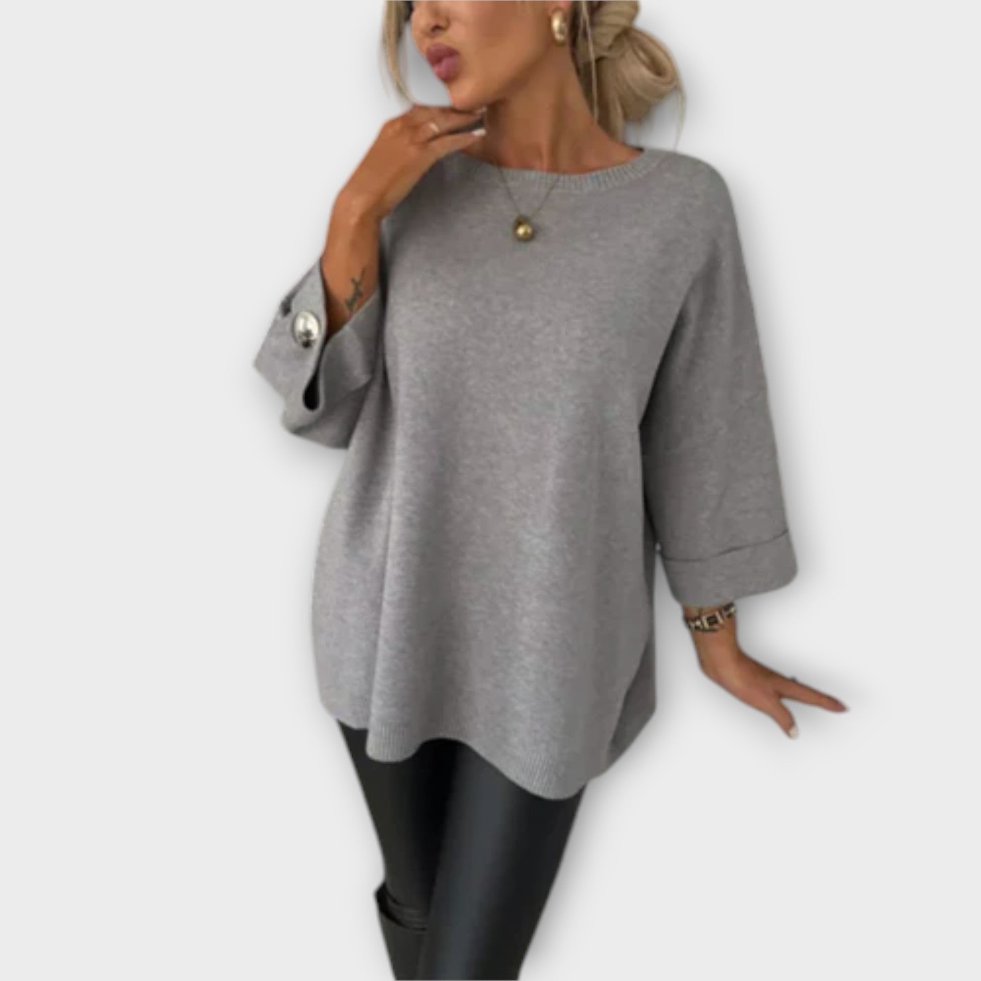 Grace™ - Elegant Knit Blouse