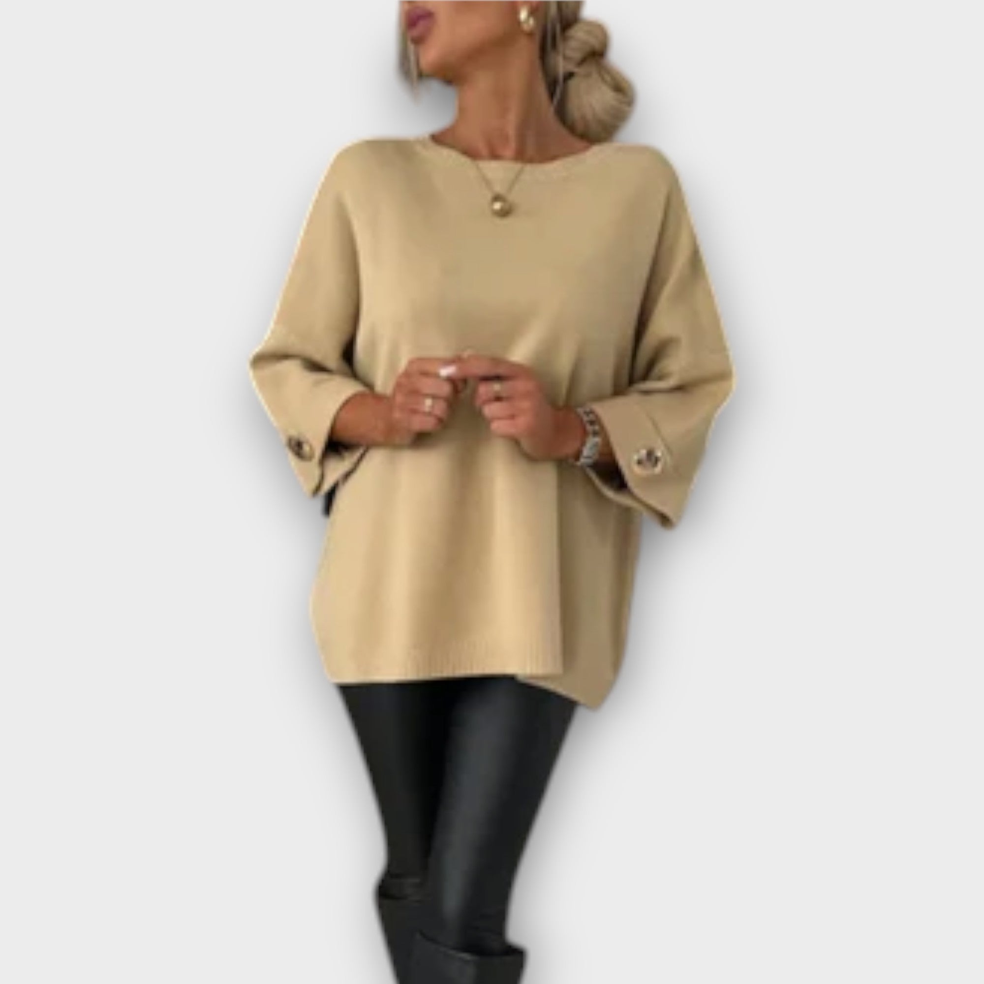 Grace™ - Elegant Knit Blouse