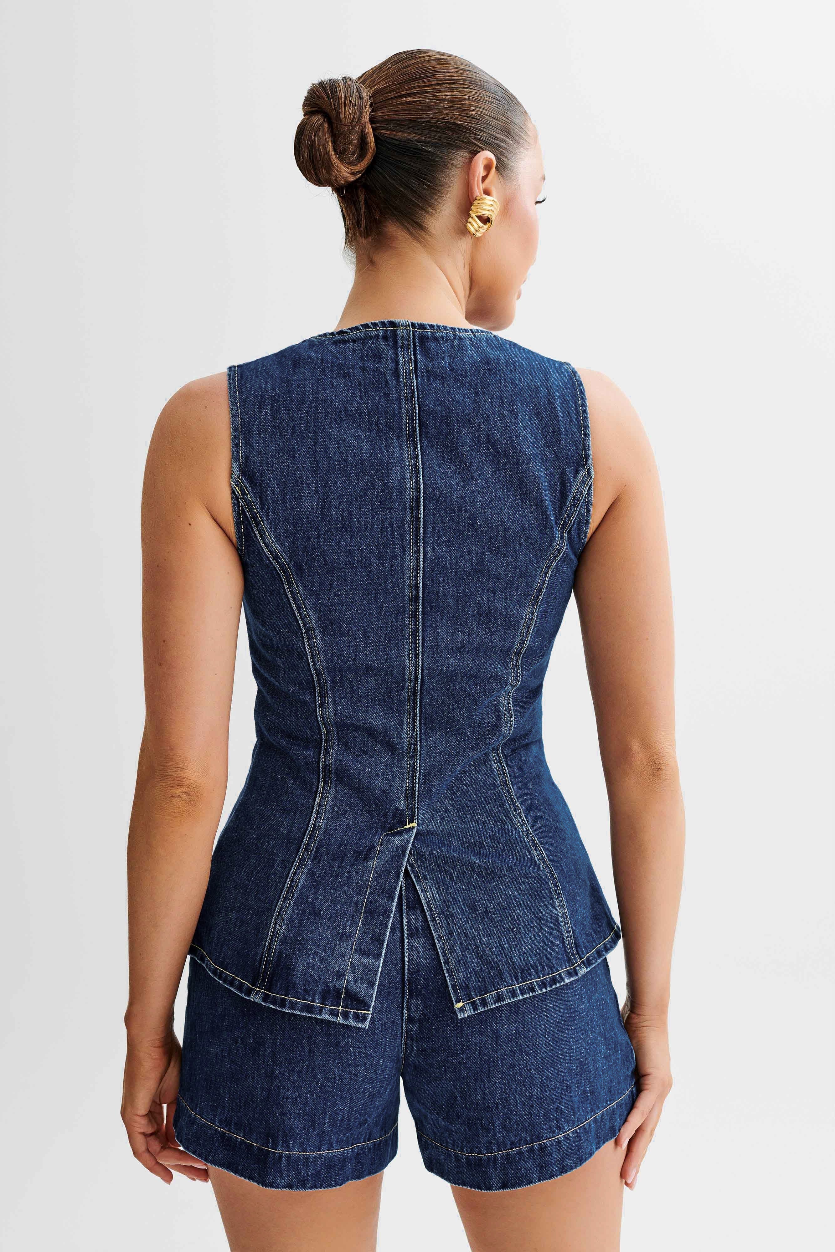 Grace™ | Trendy Denim Set with Buttons