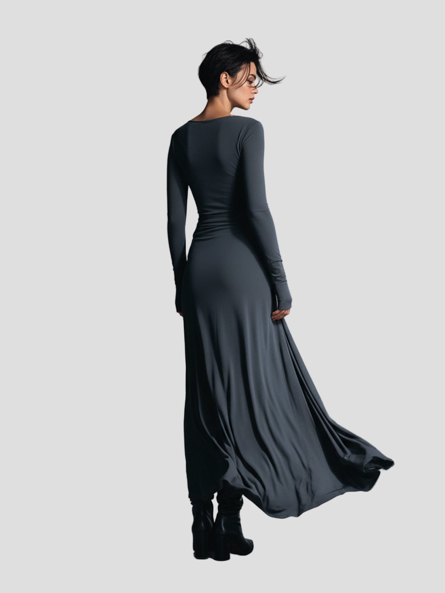 Grace™ - Elegant Dress Made of Stretch Fabric with Shaping Effect
