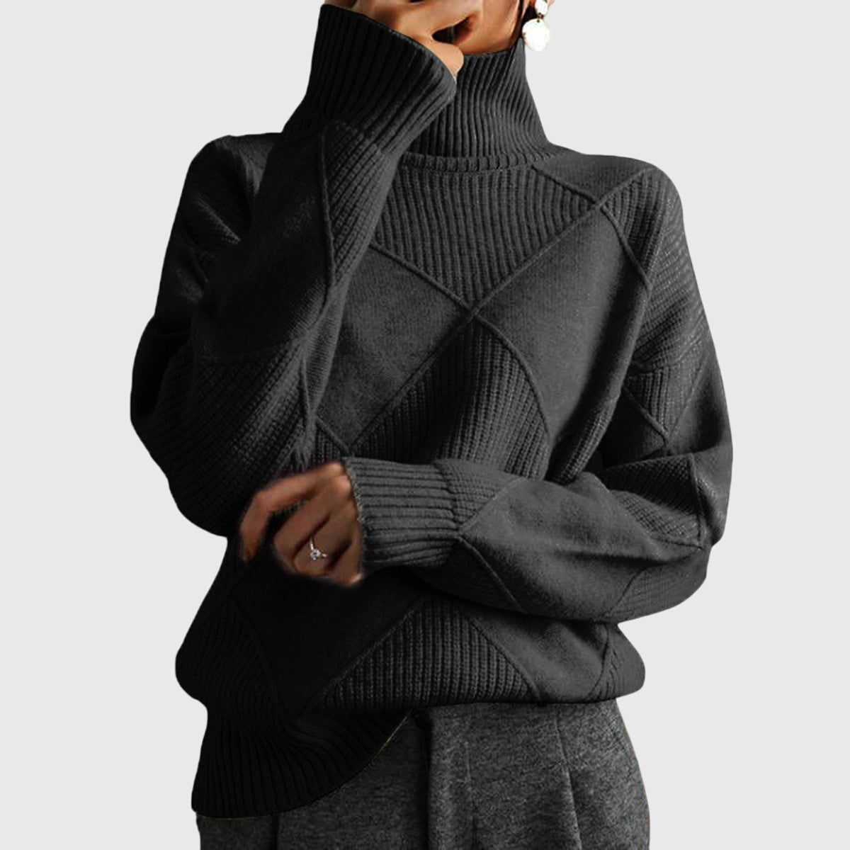 Grace™ - Comfortabele Turtleneck Sweater