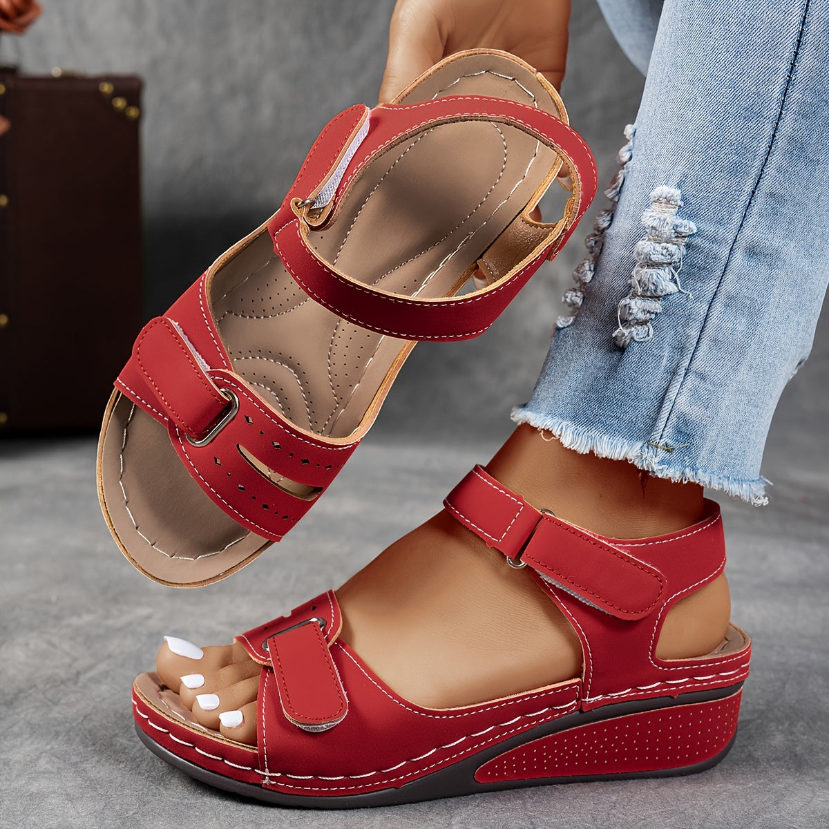 Grace™ | Norah - Supportive Sandal for Stability and All-Day Comfort