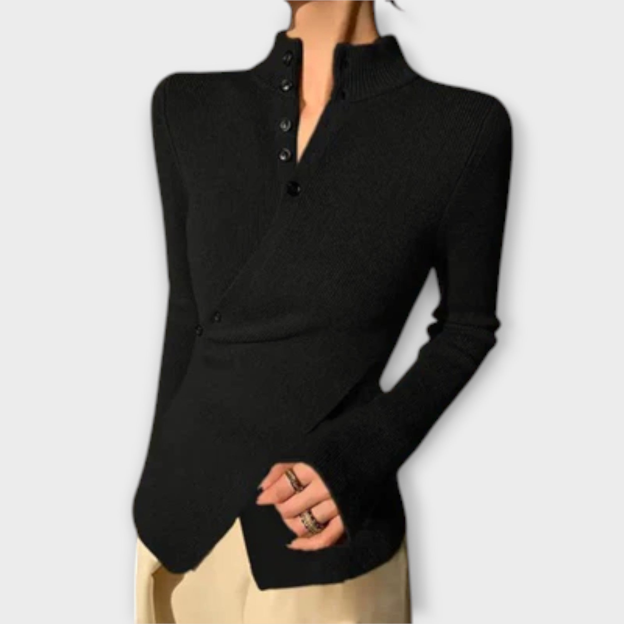 Grace™ – Elegant Cotton Sweater