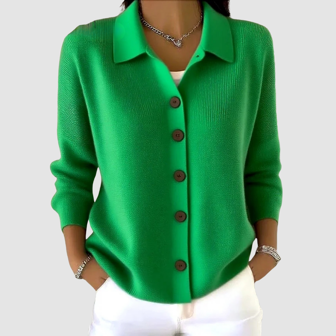 Grace™ - Button-Up Knit Cardigan