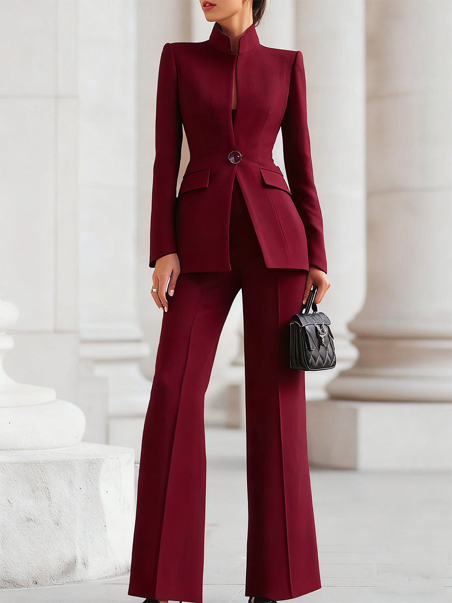 Grace™ - Elegant Blazer & Trouser Suit Set