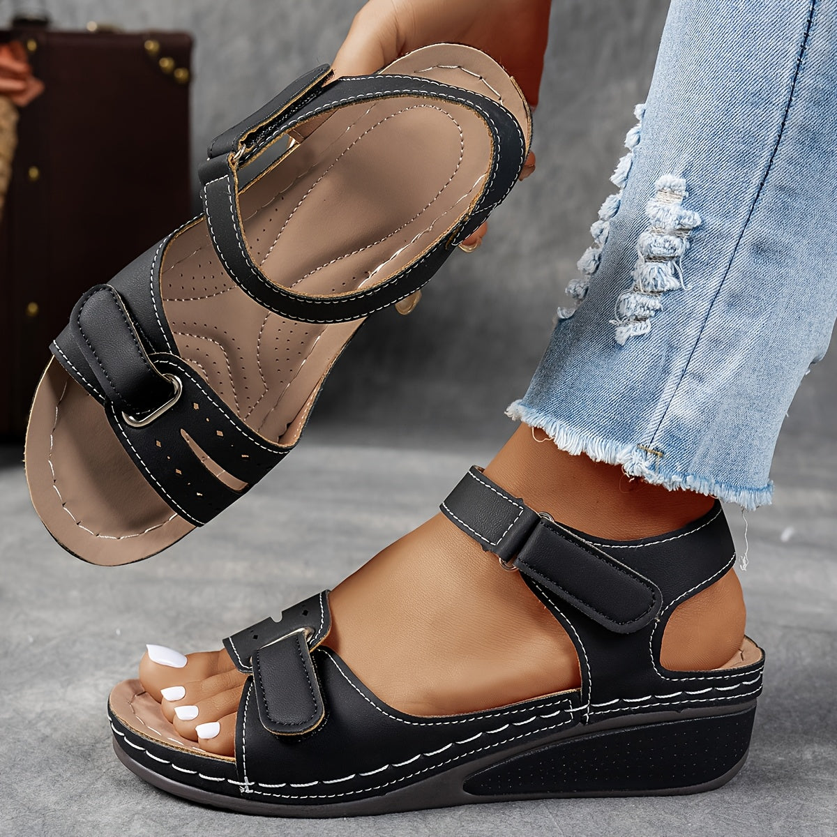 Grace™ | Norah - Supportive Sandal for Stability and All-Day Comfort