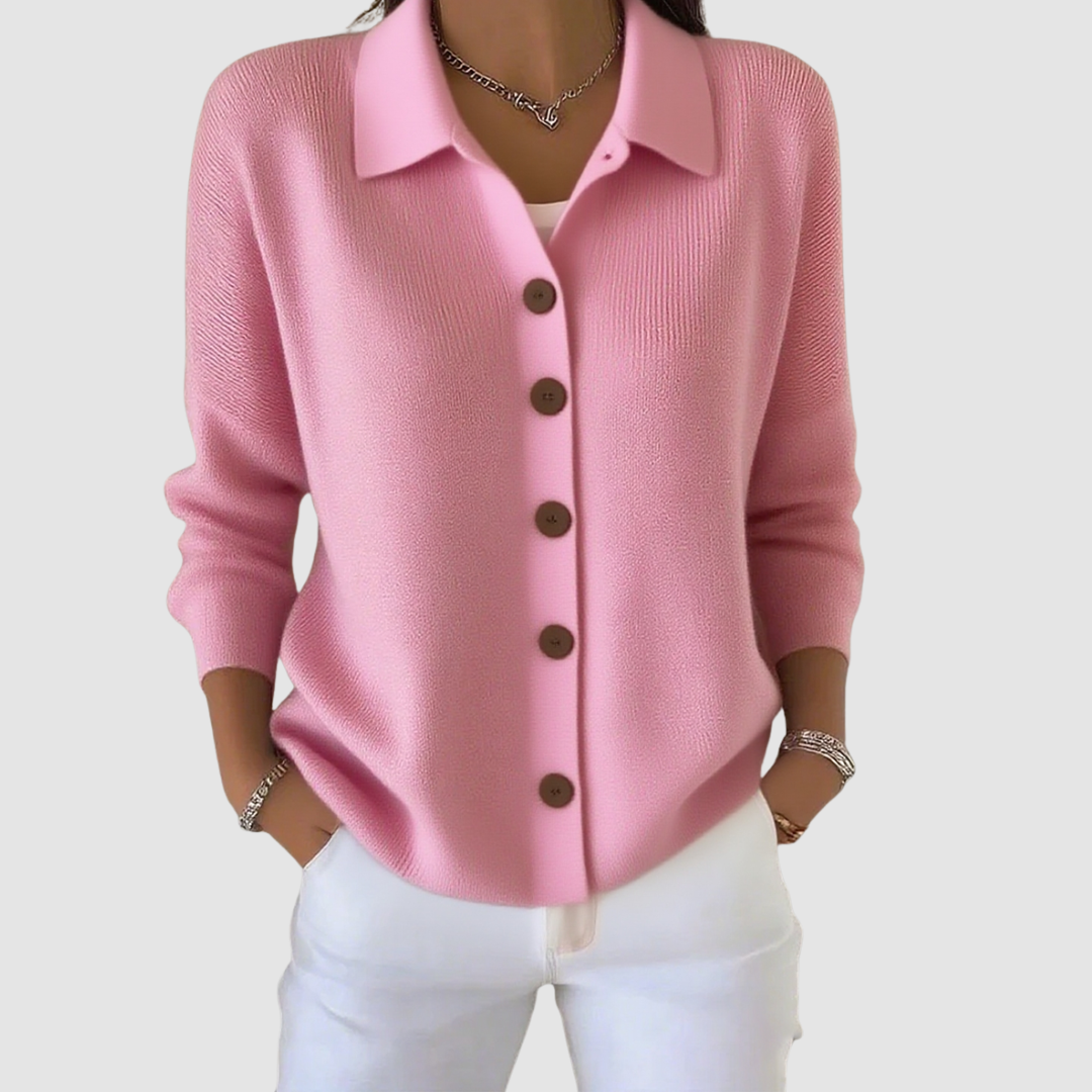 Grace™ - Button-Up Knit Cardigan