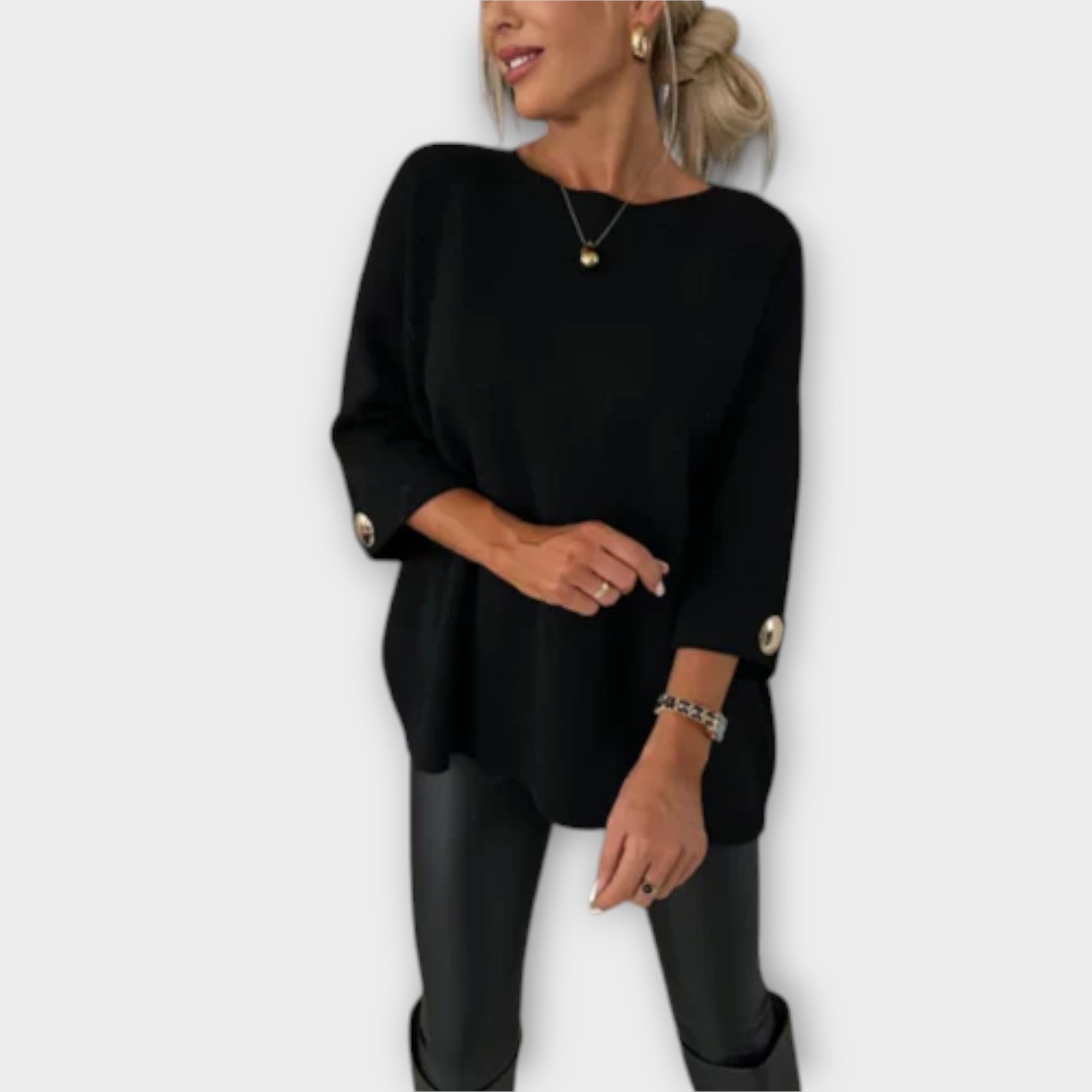 Grace™ - Elegant Knit Blouse
