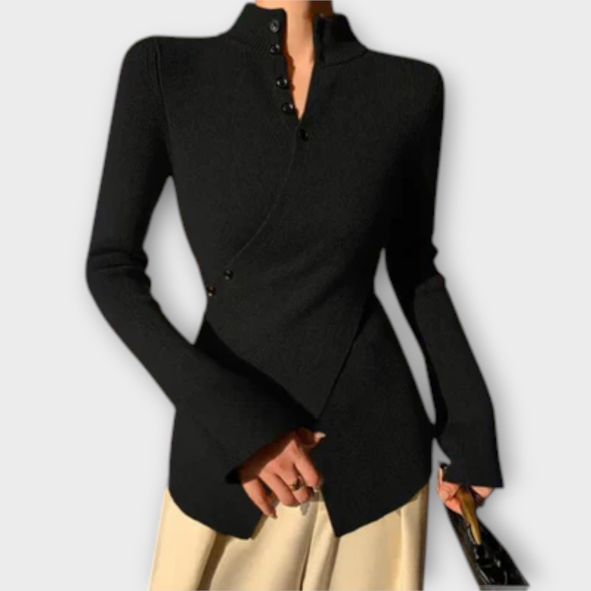 Grace™ – Elegant Cotton Sweater