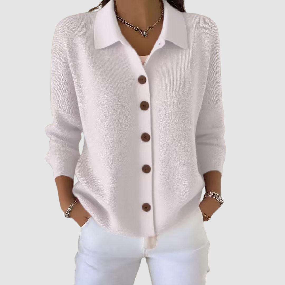 Grace™ - Button-Up Knit Cardigan