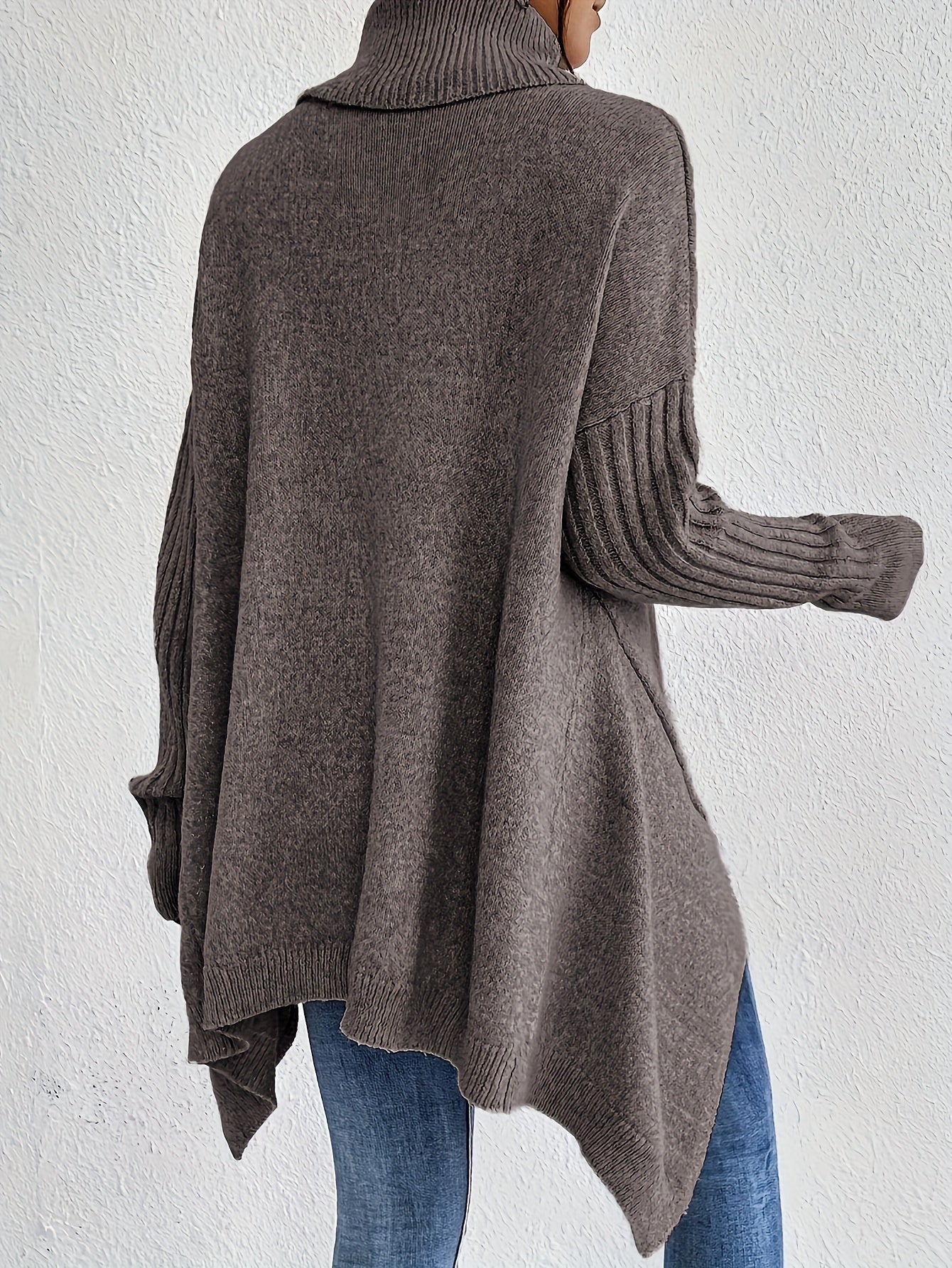 Grace™ - Oversized Turtleneck Sweater