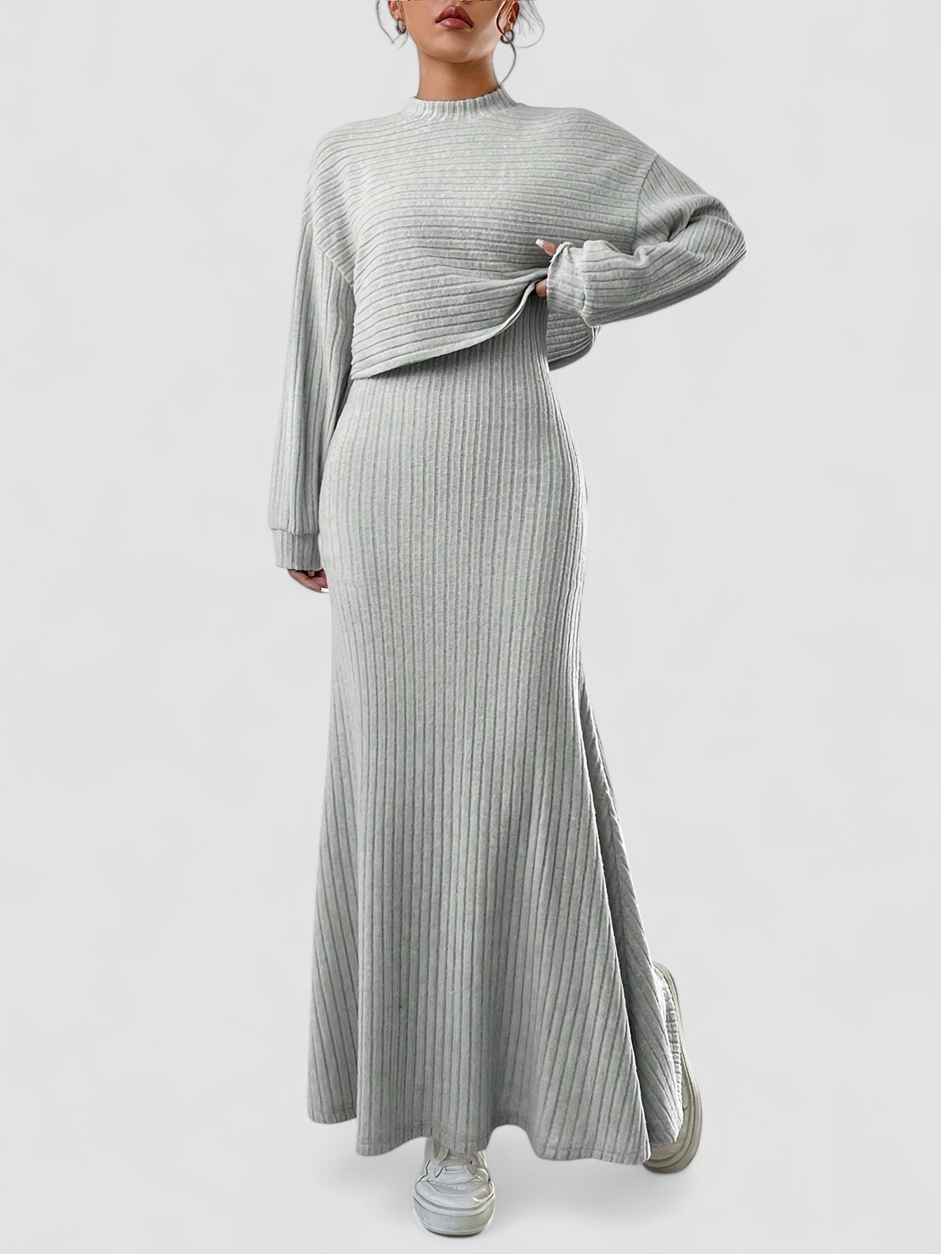 Grace™ | Casual Dress for Women + Free Sweater