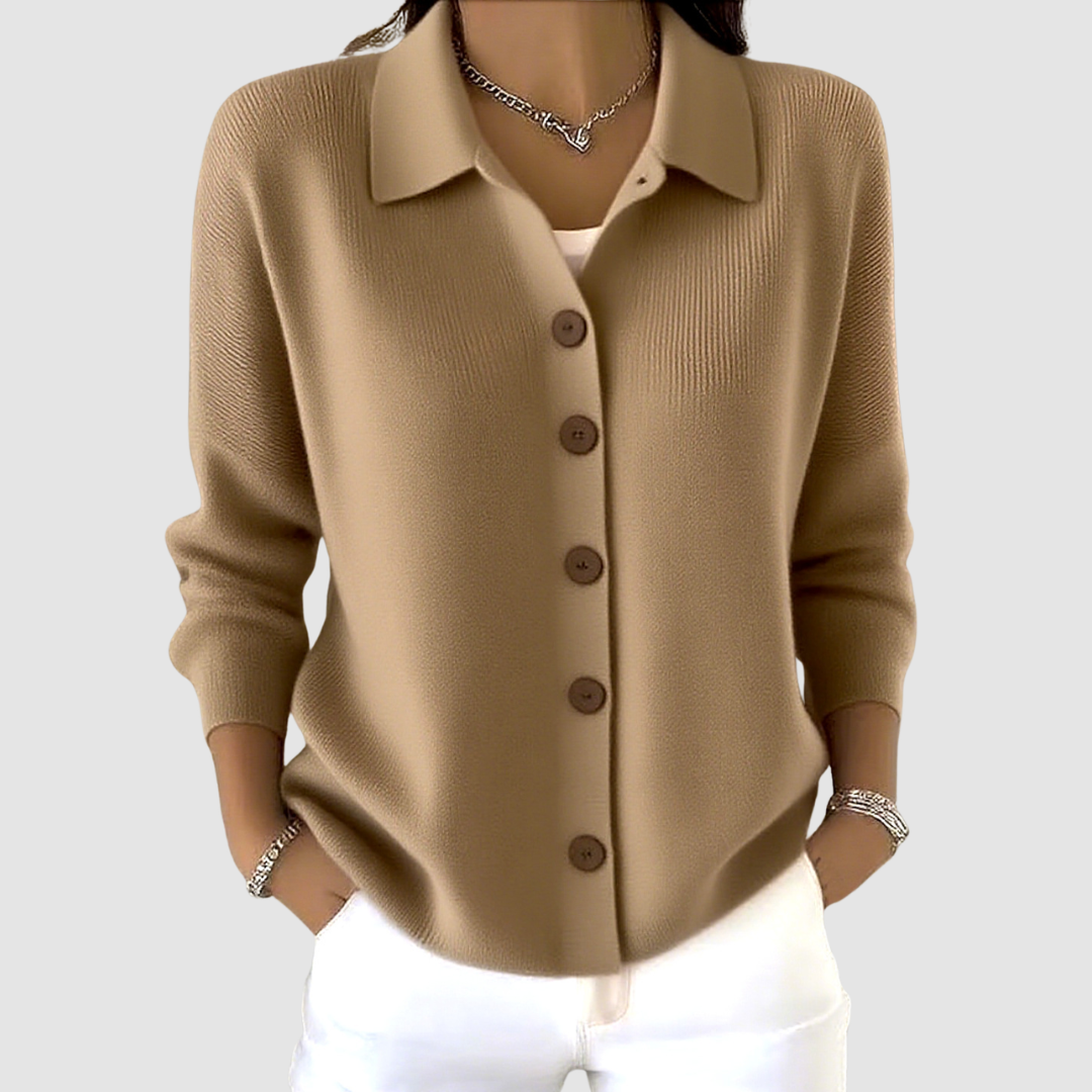 Grace™ - Button-Up Knit Cardigan