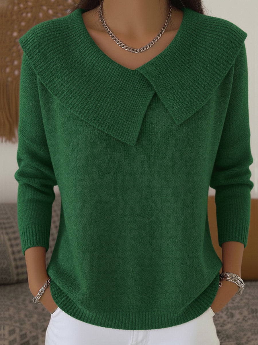 Grace™ - Soft Collar Sweater