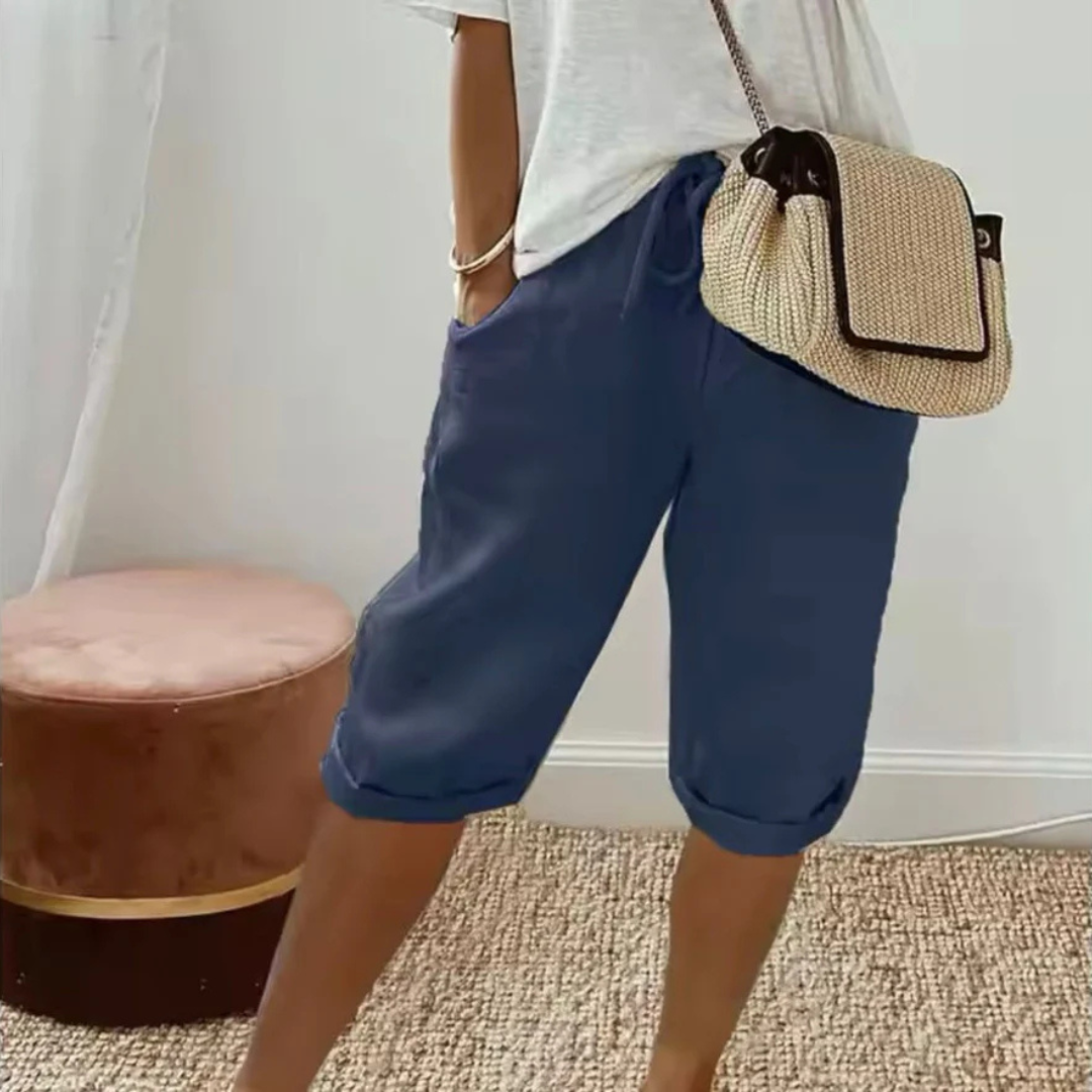 Grace™ - Soft Tailored Capri Shorts