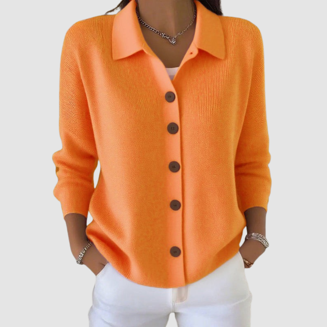 Grace™ - Button-Up Knit Cardigan