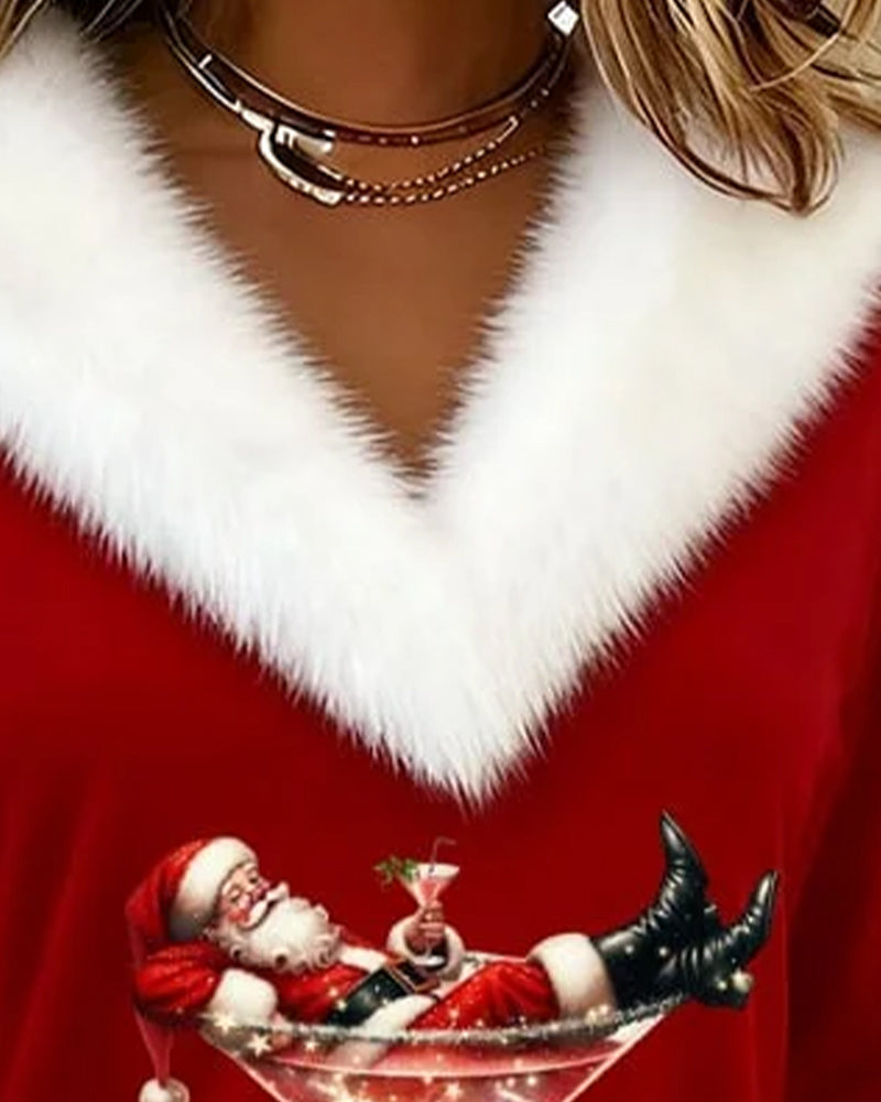Grace™ - Velvet Christmas Top