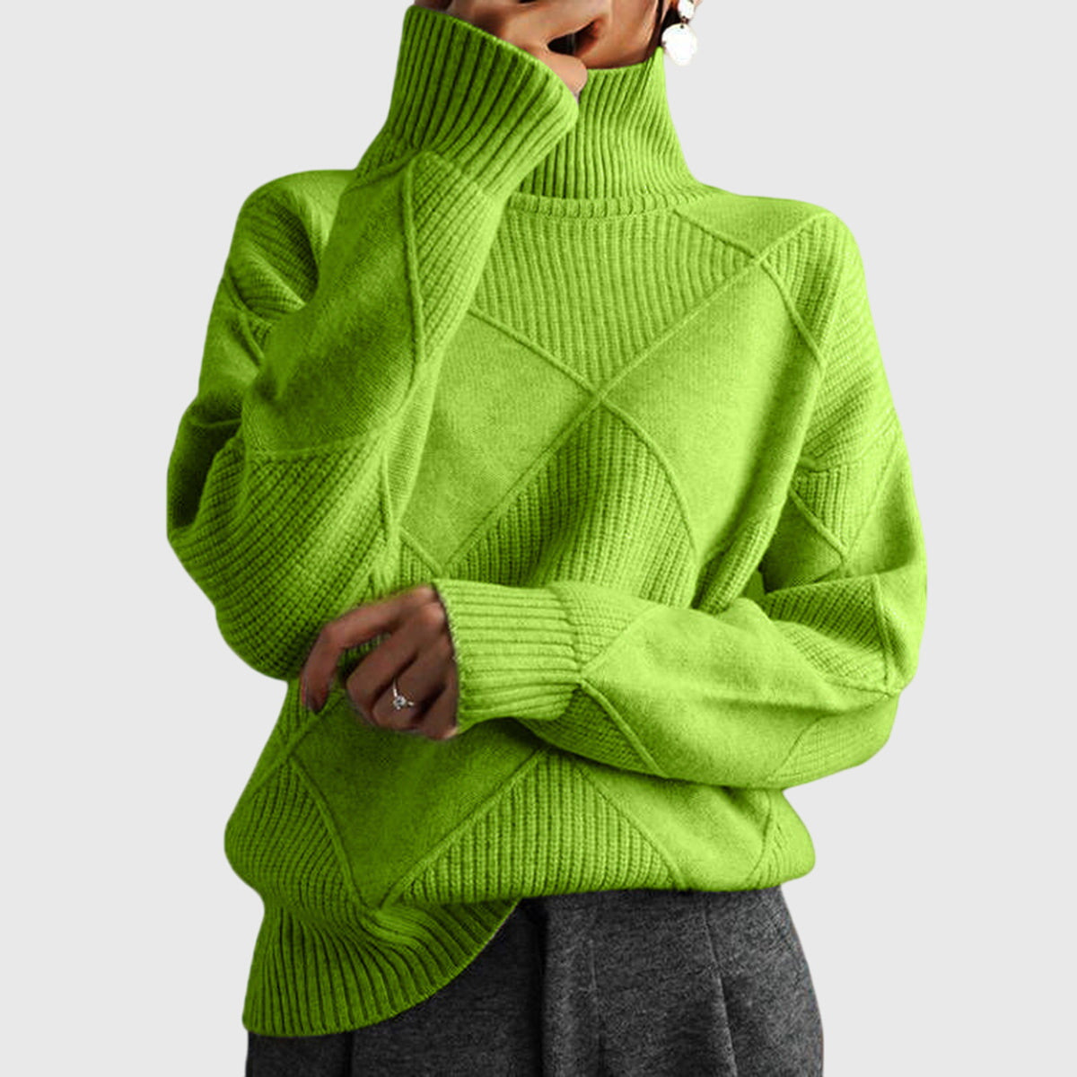 Grace™ - Comfortabele Turtleneck Sweater