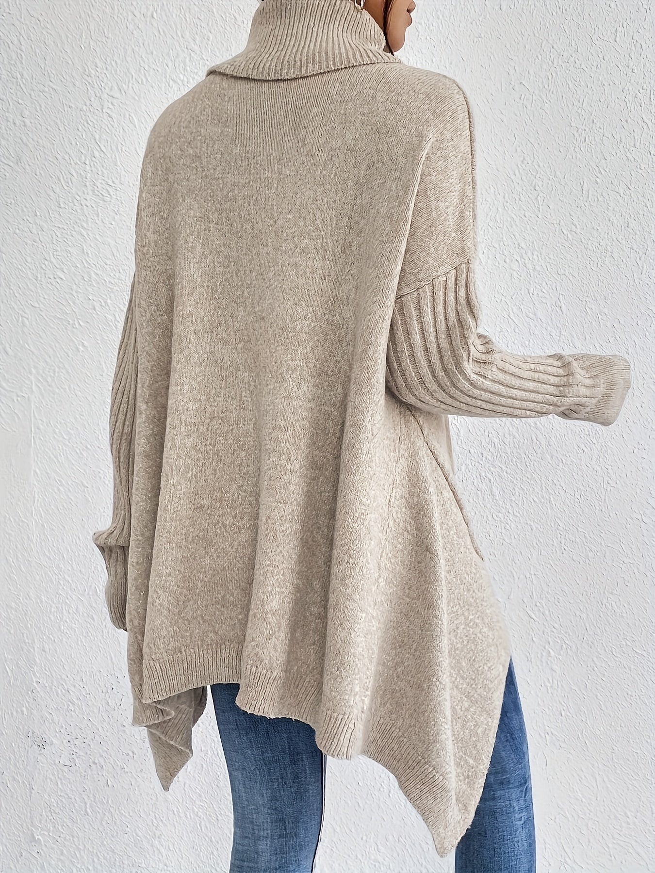 Grace™ - Oversized Turtleneck Sweater