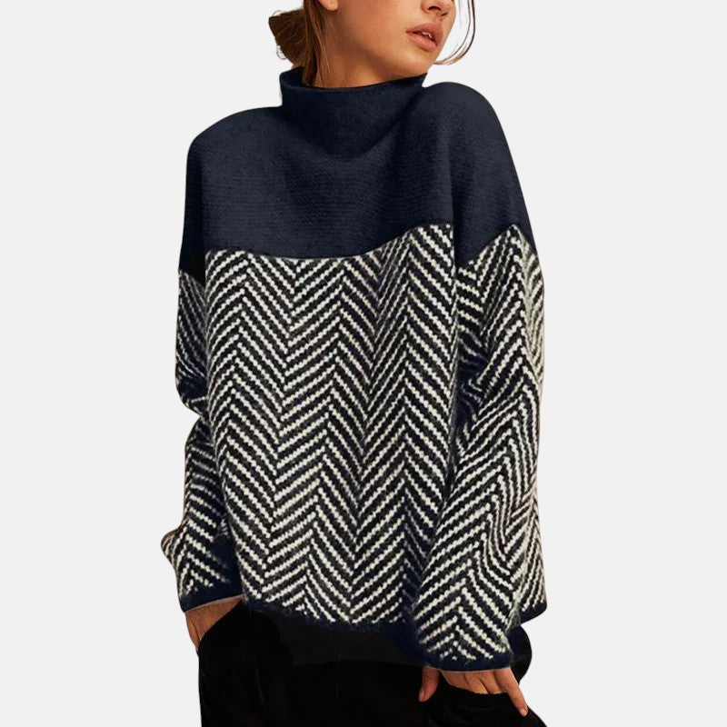 Grace™ - Herringbone Knit Sweater