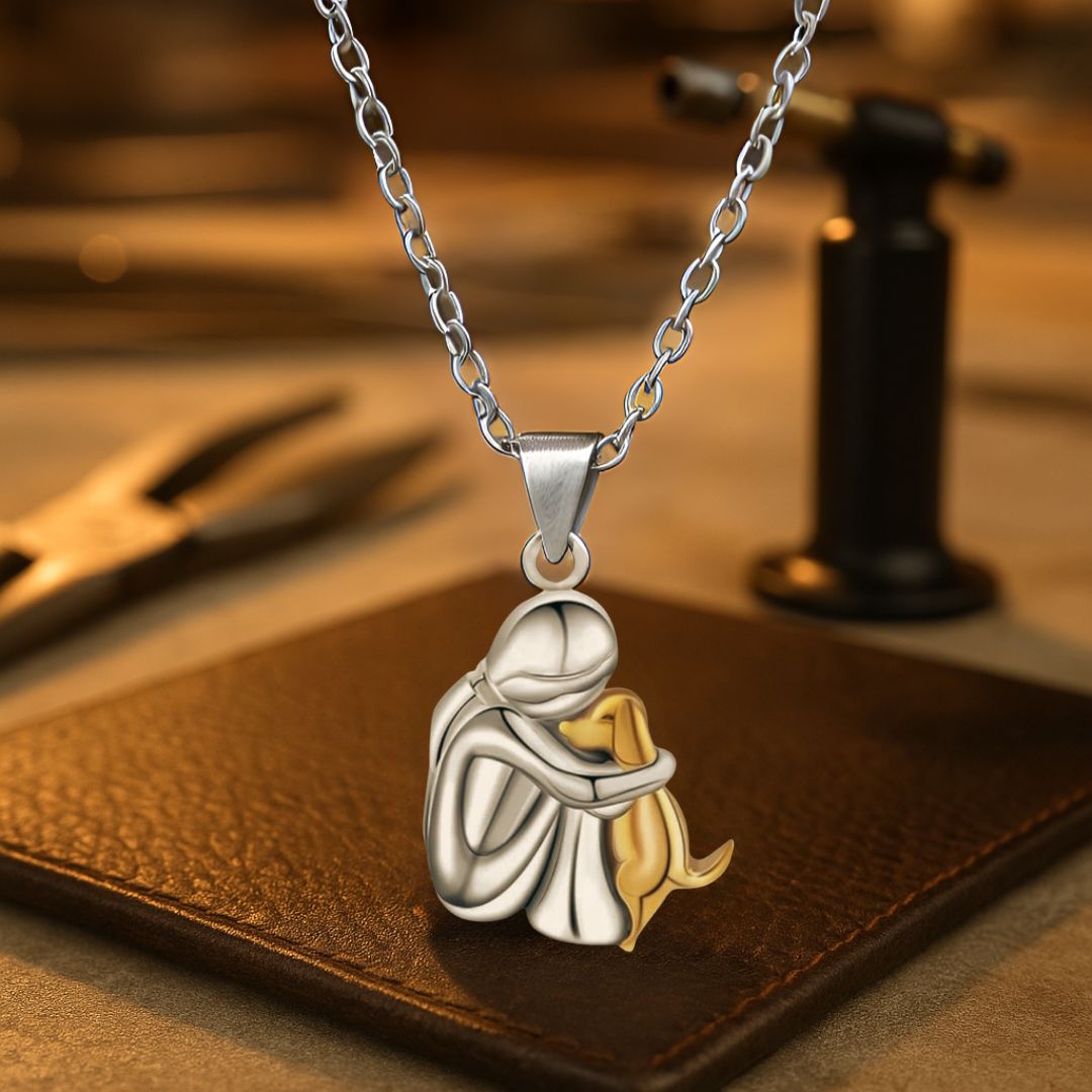 Grace™ - Dog-Shaped Pendant Necklace
