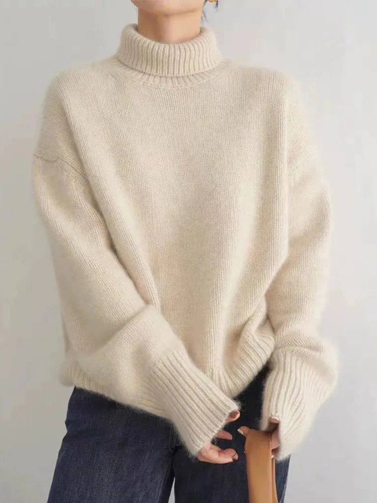 Grace™ - Sweater with high collar