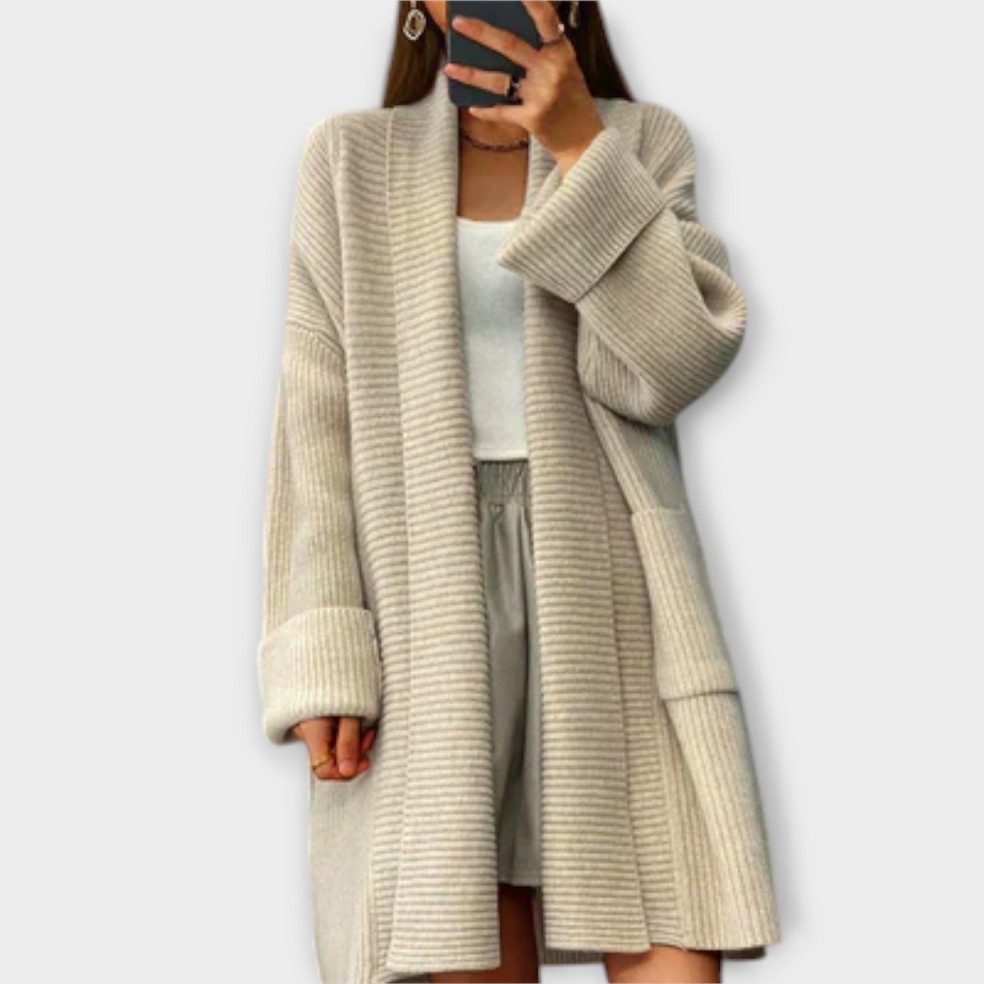 Grace™ - Long Knit Cardigan